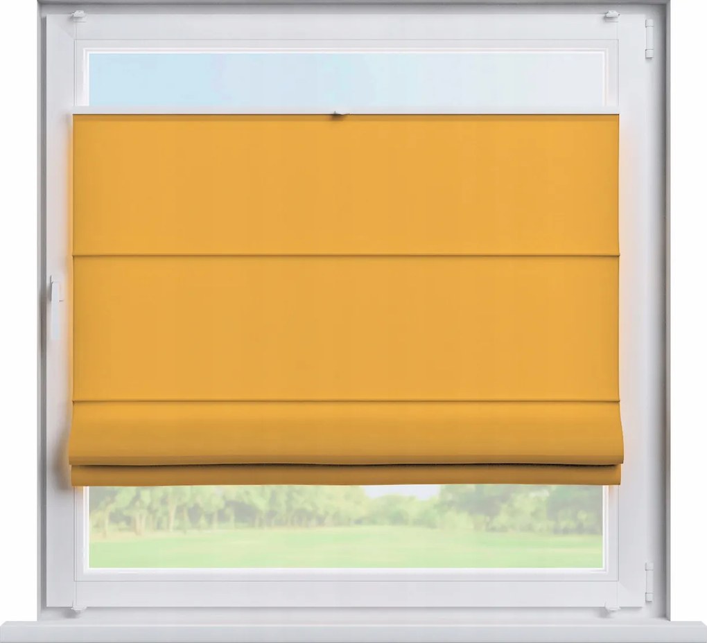 Dekoria Római pliszírozott roló Szicília 120x160 sárga árnyalatok