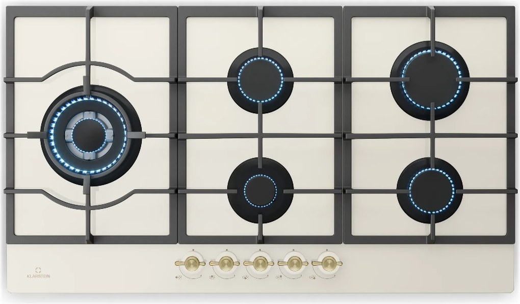 Klarstein Victoria Chef Edition, gáz főzőlap, 5 zóna
