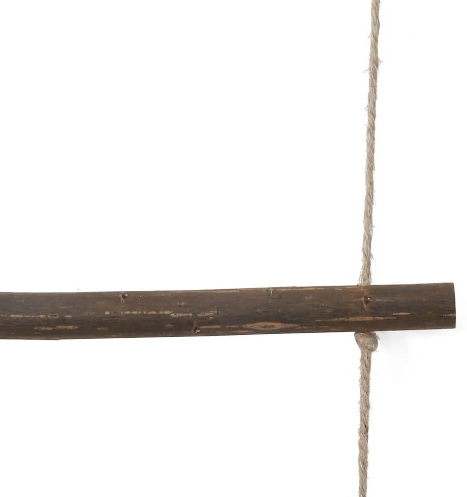 Fali dekorációs létra formájú 50x200 cm Természetes ág