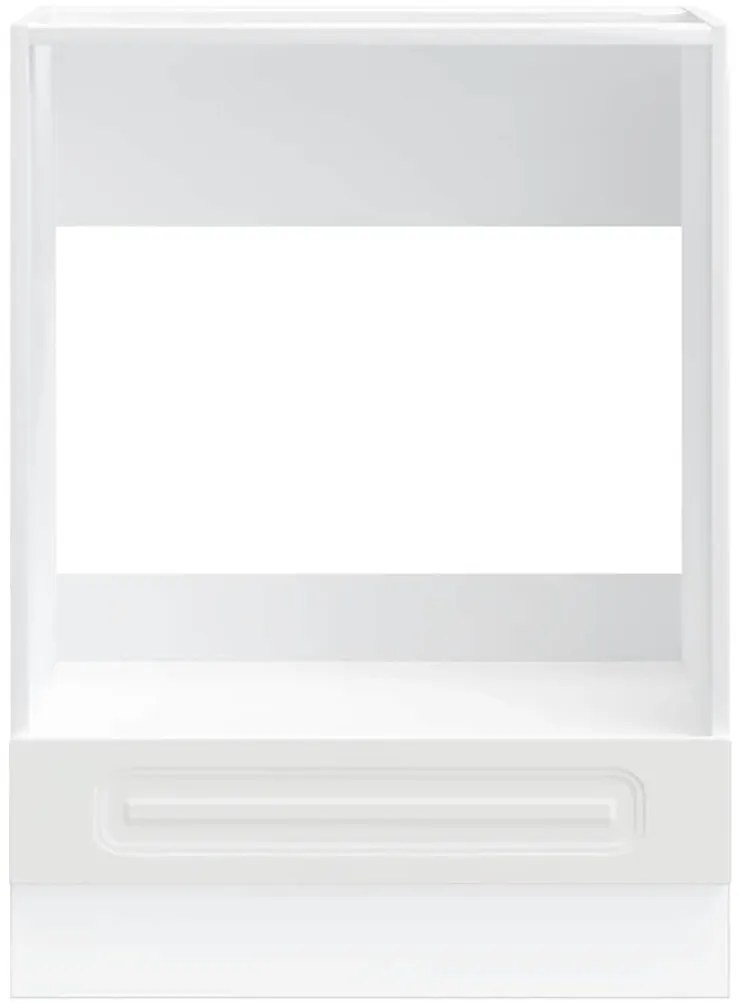 vidaXL Kalmar fehér szerelt fa sütőszekrény