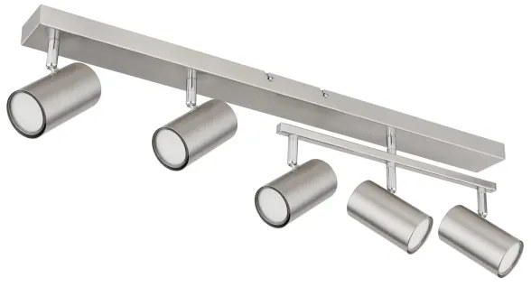 Globo 57911-5 - spotlámpa ROBBY 5xGU10/35W/230V matt króm