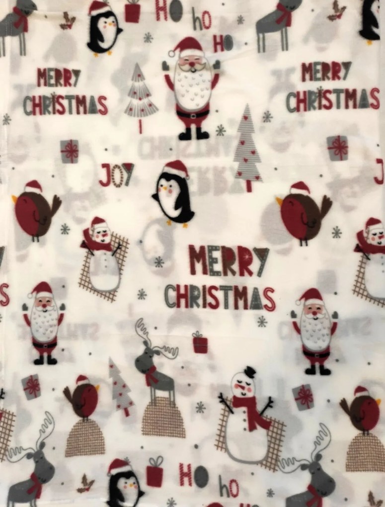 Takaró Polár Karácsonyi Merry Christmas 150x200cm TiaHome