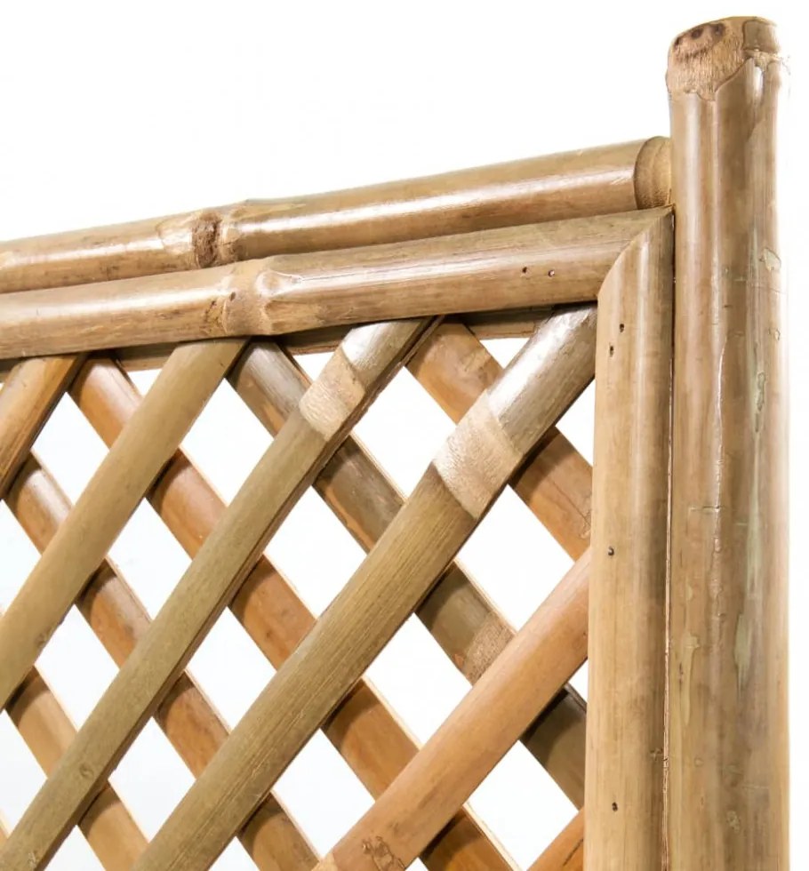 bambusz kerti magaságyás apácaráccsal 40 cm