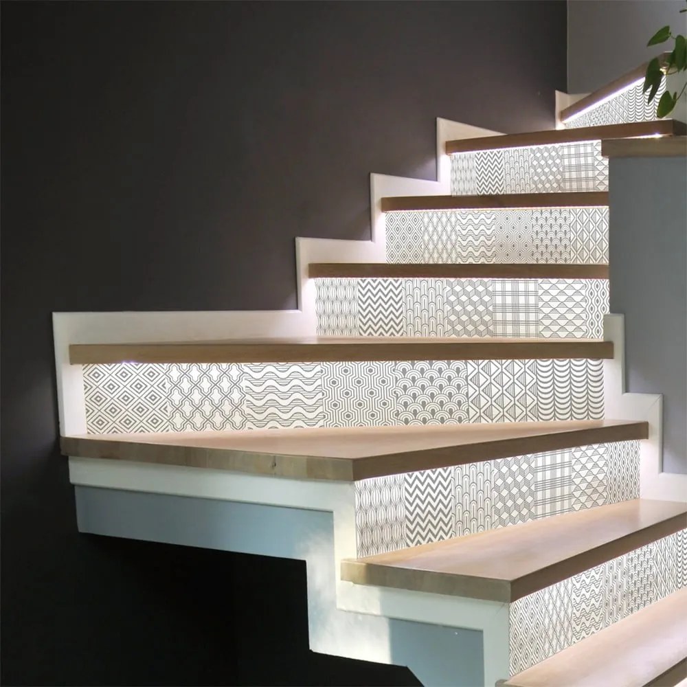 Matrica szett lépcsőre 2 db-os 105x15 cm Thorvald – Ambiance