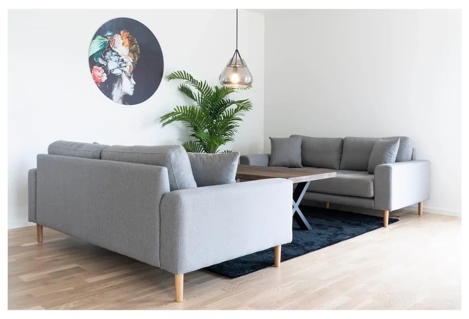 Szürke kanapé 210 cm Lido - House Nordic