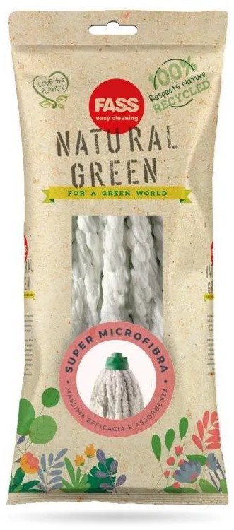 Fass Natural Green mikroszálas felmosó fej