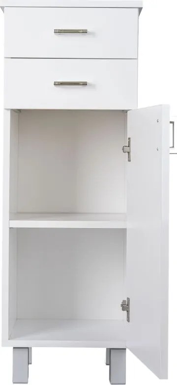 Viva STYLE fürdőszobai ÁLLÓSZEKRÉNY 100 POLCOS -2 fiók - BALOS - 33 x 33 x 100 cm