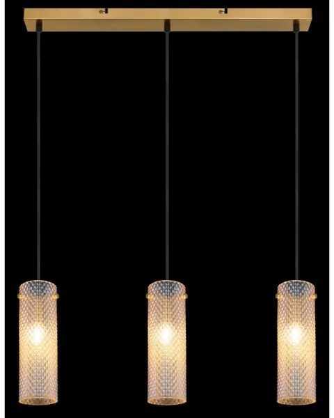 Globo 15775-3H - Csillár zsinóron KAROLO 3xE14/40W/230V