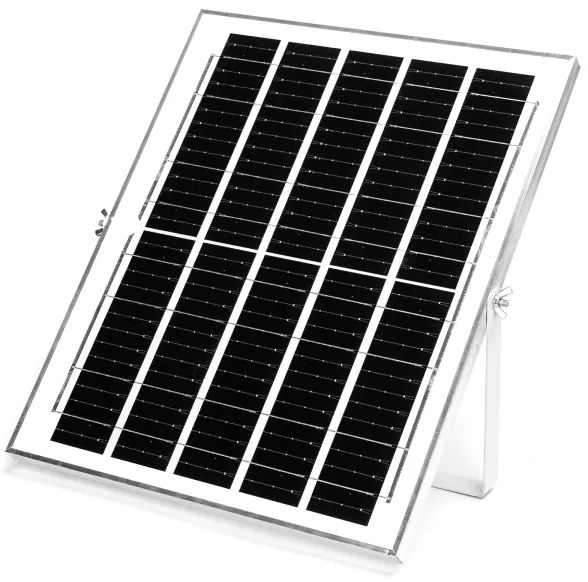 Aigostar - Napelemes LED lámpa 2xLED/70W/12V 12000 mAh 6500K átm. 20,5 cm