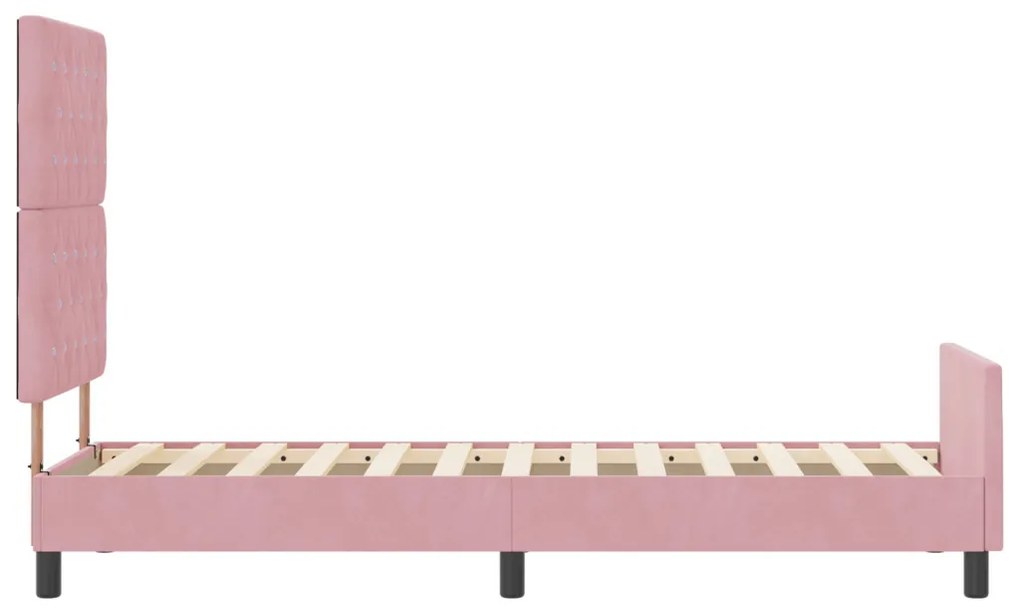Ágykeret Rózsaszín 80x200 cm Szövet