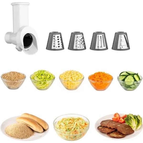 Sencor - Konyhai robotgép rozsdamentes acél tállal 1000W/230V szürke