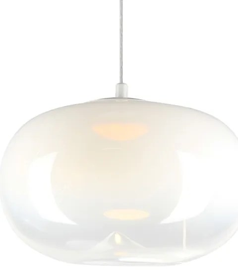 LED Csillár zsinóron VASO LED/4W/230V átm. 18 cm fehér