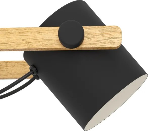 Eglo 43424 - Csillár zsinóron HORNWOOD 4xE27/28W/230V