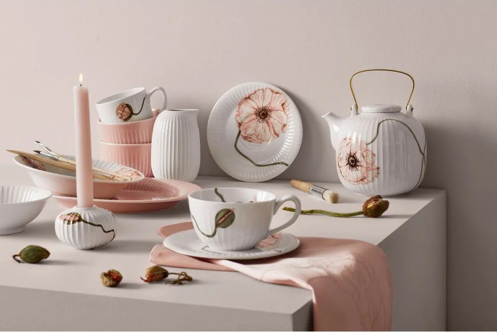 Fehér porcelán csésze 380 ml Hammershøi Poppy – Kähler Design