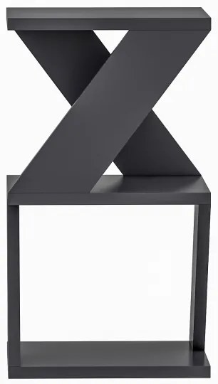 Kisasztal ALBENI 50x30 cm antracit