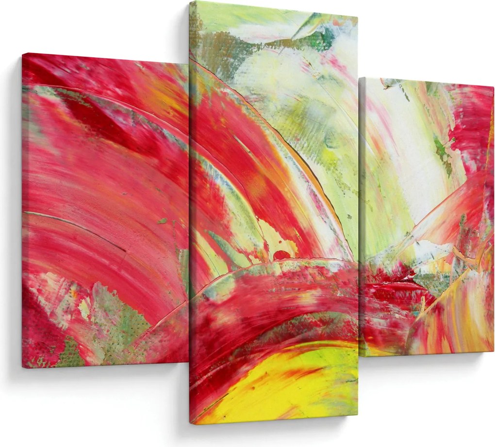 Absztrakció kép - festmény (90x60 cm)