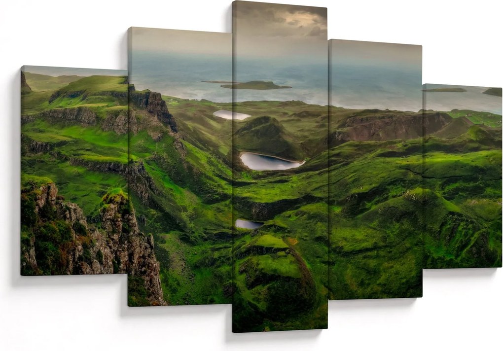 Kép - Quiraing, Skócia (150x105 cm)
