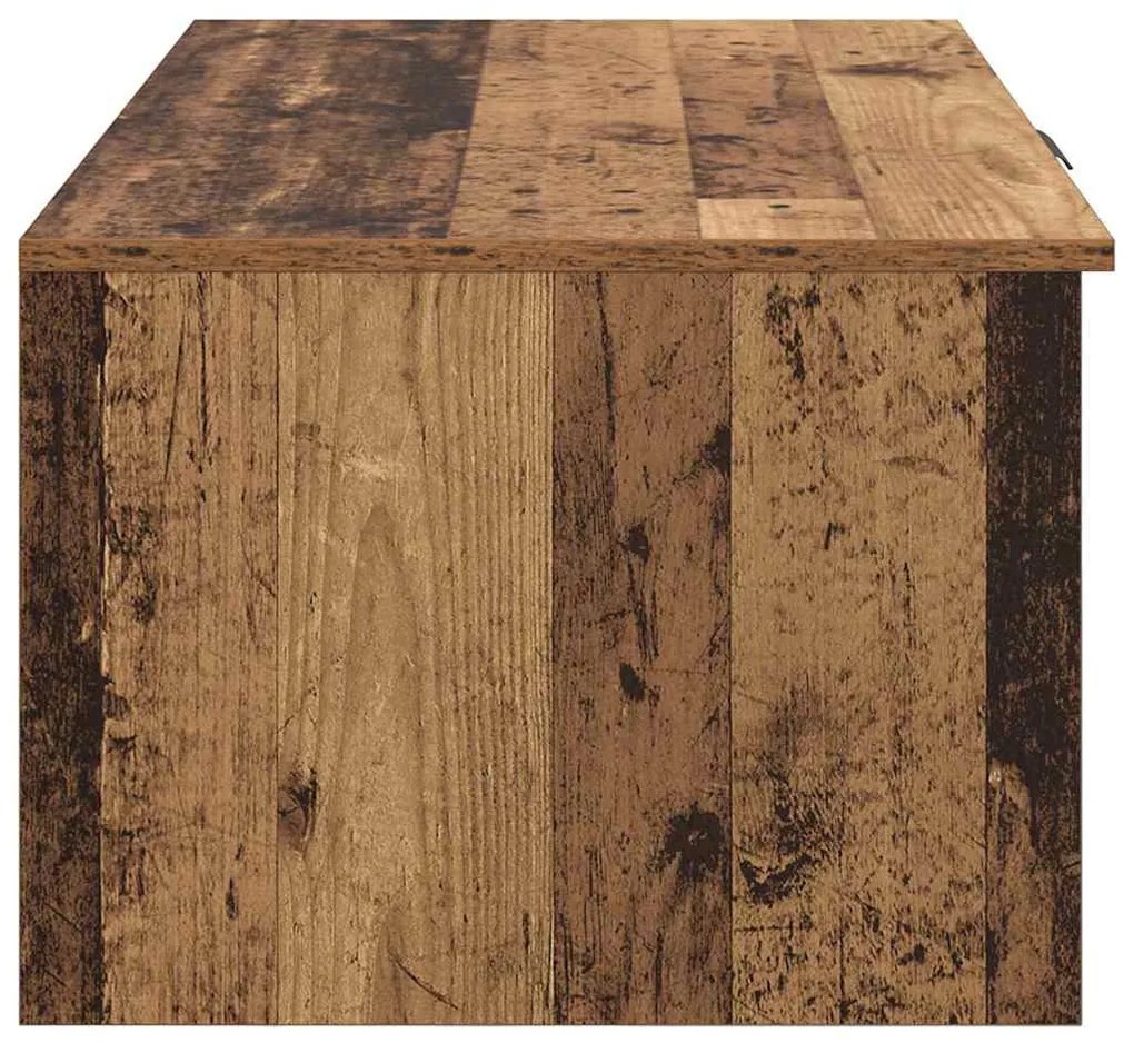 Dohányzóasztal Régi fa 100 x 50 x 36 cm Faanyag