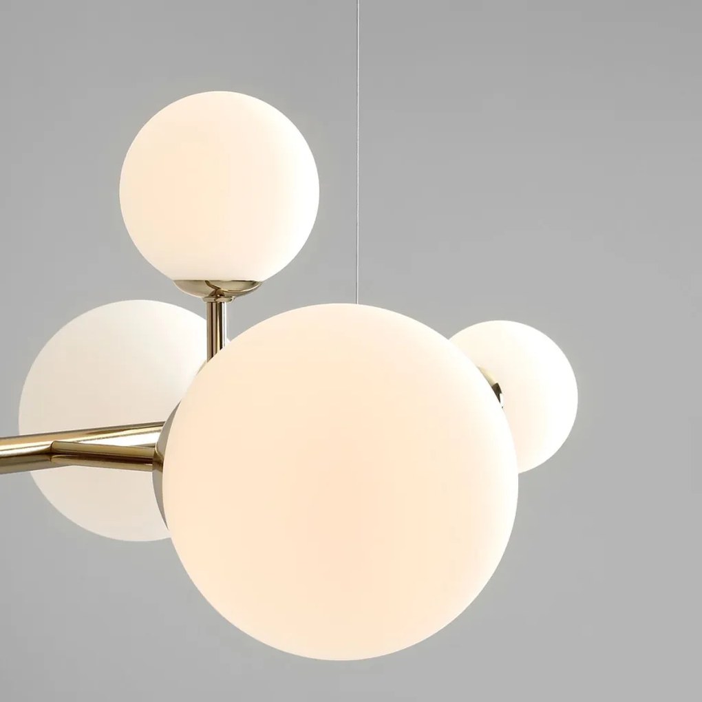 ALDEX 1092K30 DIONE Modern Függesztett Lámpa Fehér, Arany IP20