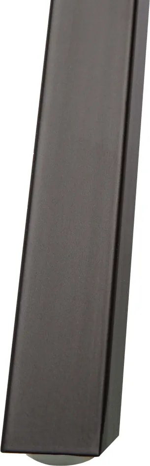 Számítógépasztal, tölgy/fekete, OFIS