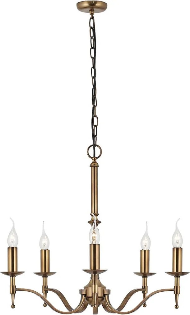 ENDON CA1P5B STANFORD Modern Csillár Antik Bronz E14 IP20