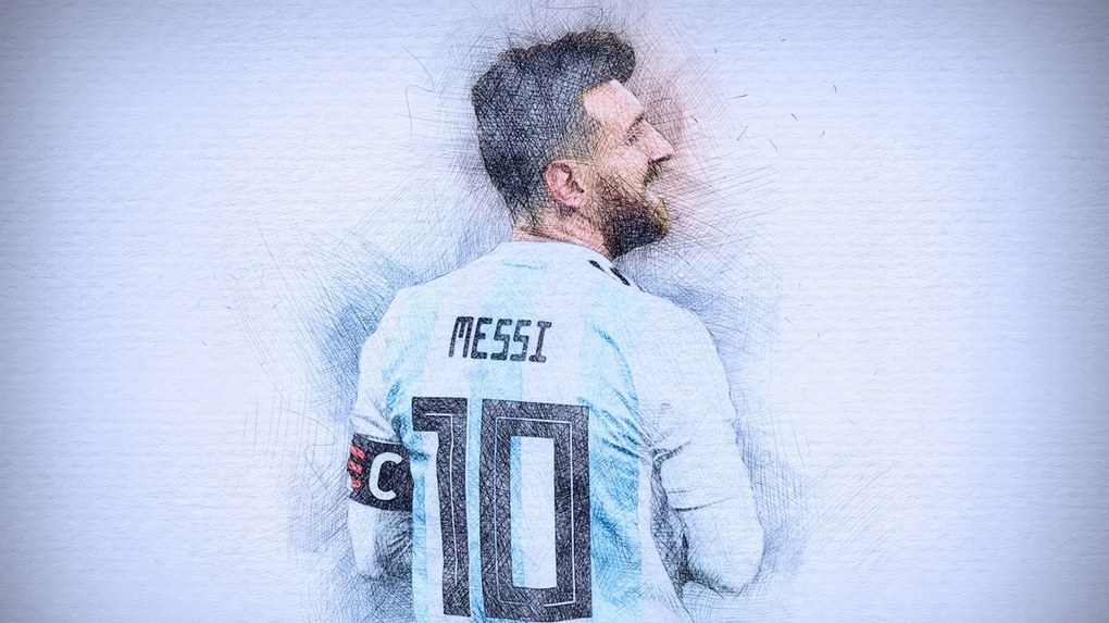 Poszter, Lionel Messi, Argentína