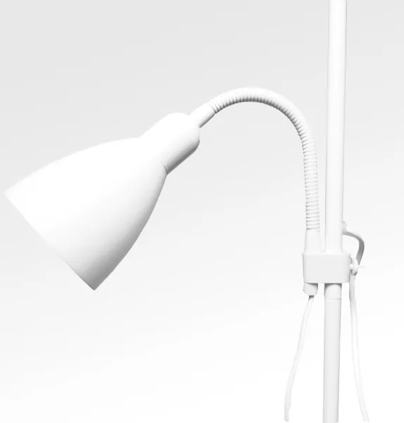 Állólámpa WENDY 1xE27/100W/230V + 1xE14/40W fehér