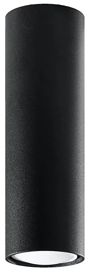 Sollux Sollux SL.1001 - Spotlámpa LAGOS 1xGU10/10W/230V 20 cm fekete SLX0801
