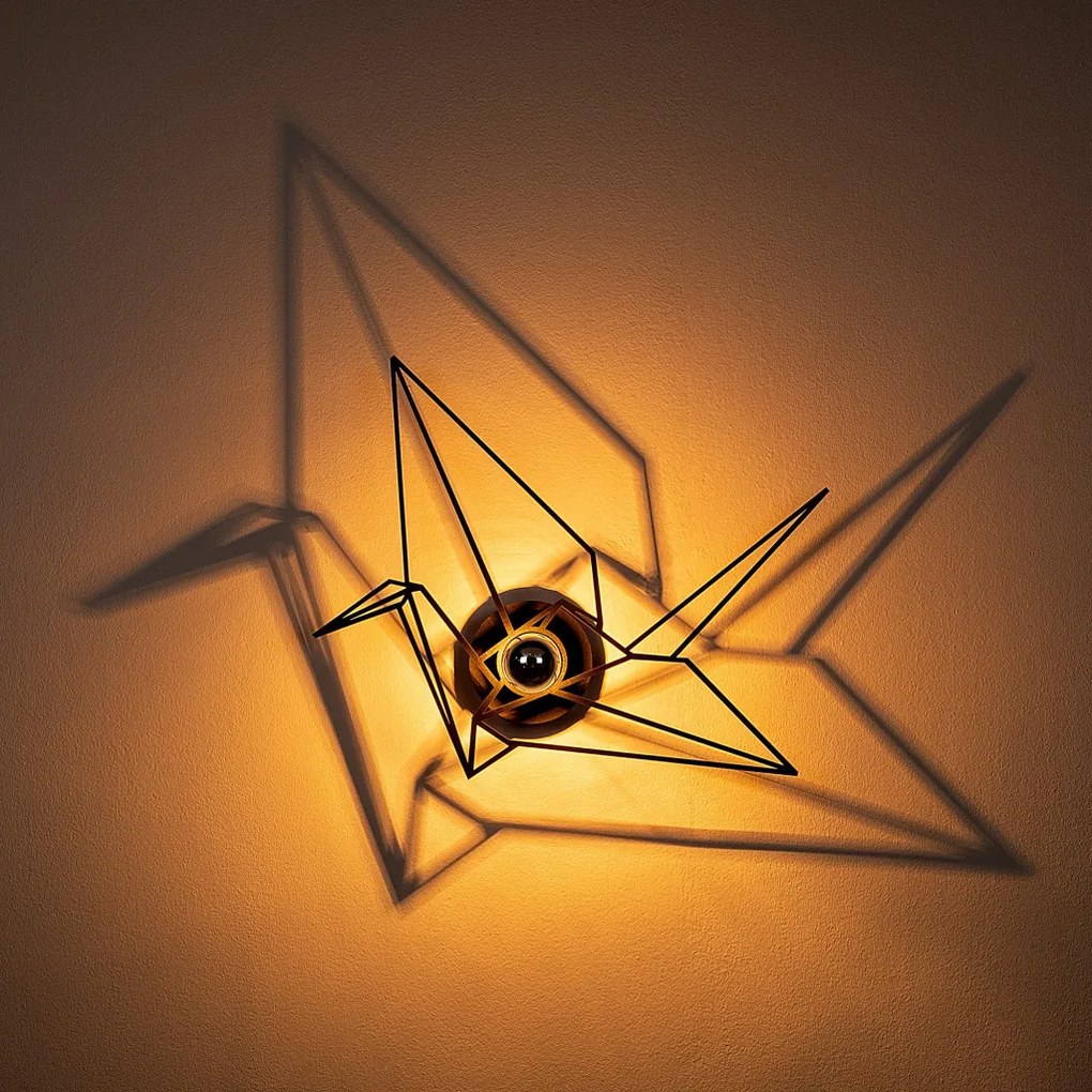 Fali lámpa, 42×12 cm