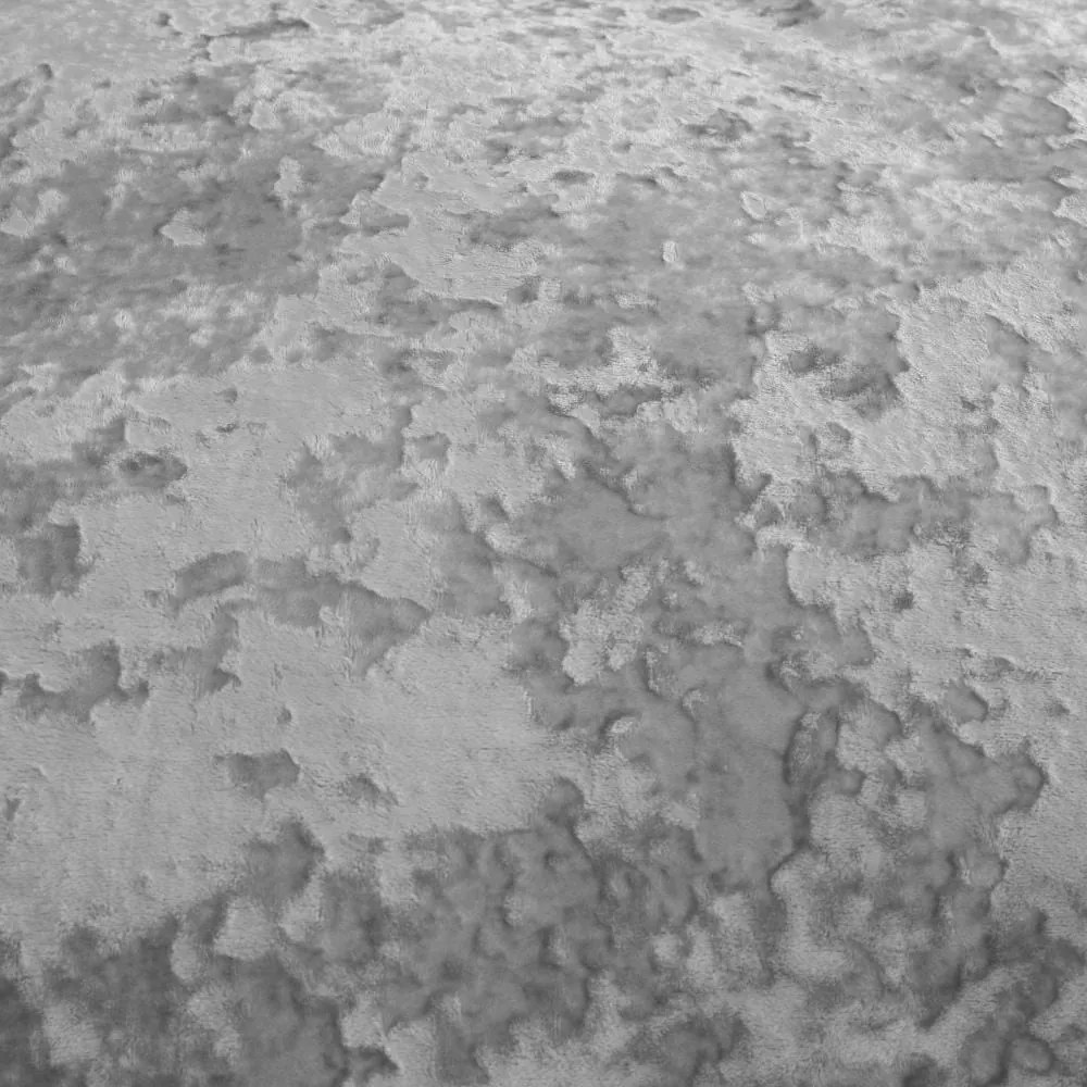 Szürke kétszemélyes bársony ágyneműhuzat 200x200 cm Crushed – Catherine Lansfield