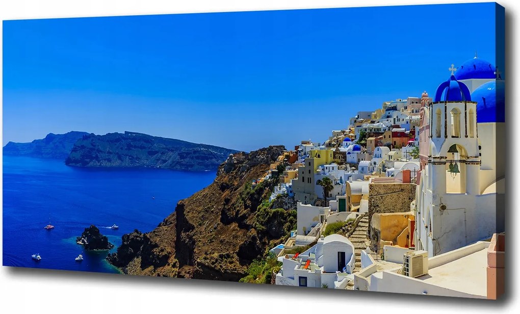 Vászonkép Santoryn Görögország 100x70 cm