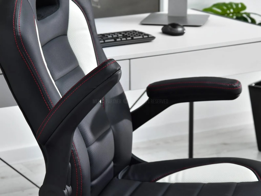 Gamer szék Race (fehér + szürke). Akció -15%. 1110530