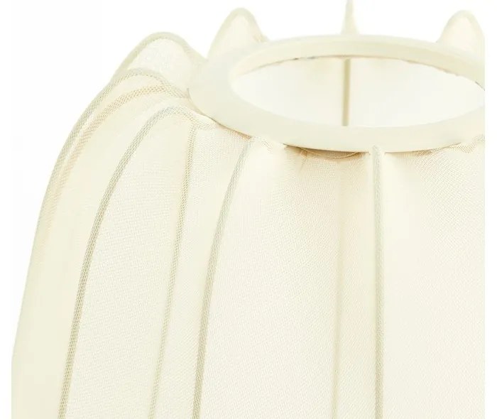 Krémszínű asztali lámpa (magasság 60 cm) Plumeria – Light &amp; Living