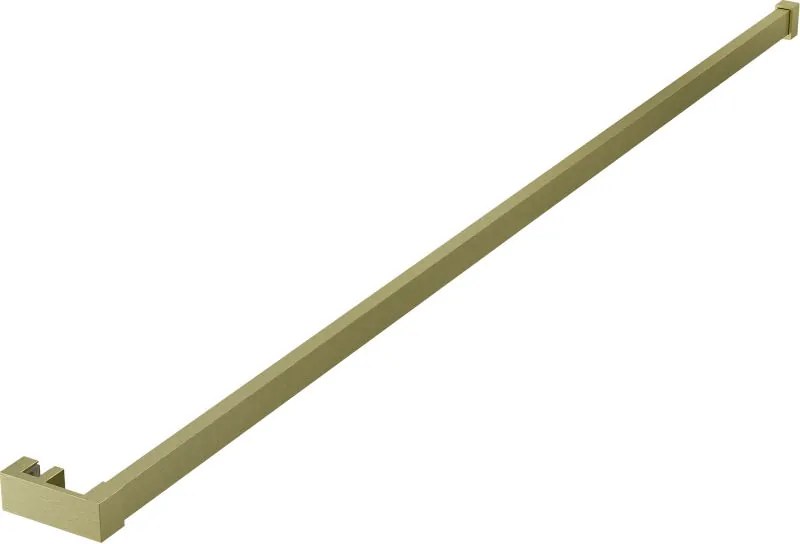 Mexen törölközőtartó a zuhanyfalra, arany kefélt - 800-06-55