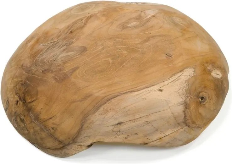 Dekoratív fa tál DIVERO 30 x 30 x 8 cm