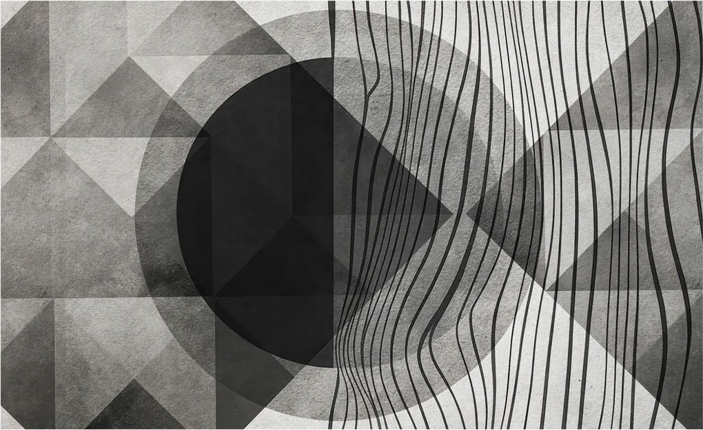 Dekoratív Fotótapéta Fali Fal Absztrakt formák 416x254