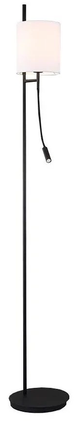 LED Állólámpa TOKYO 1xE27/40W/230V + LED/3W fekete/fehér