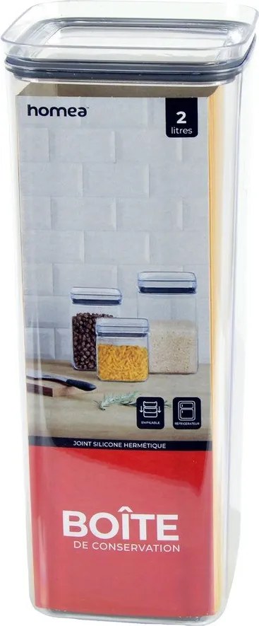 Műanyag élelmiszertartó doboz – Homéa