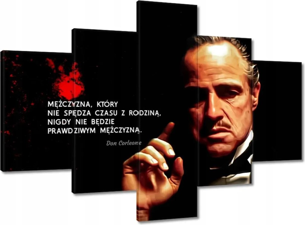 Festmények 100x70 Don Vito Corleone God Fat