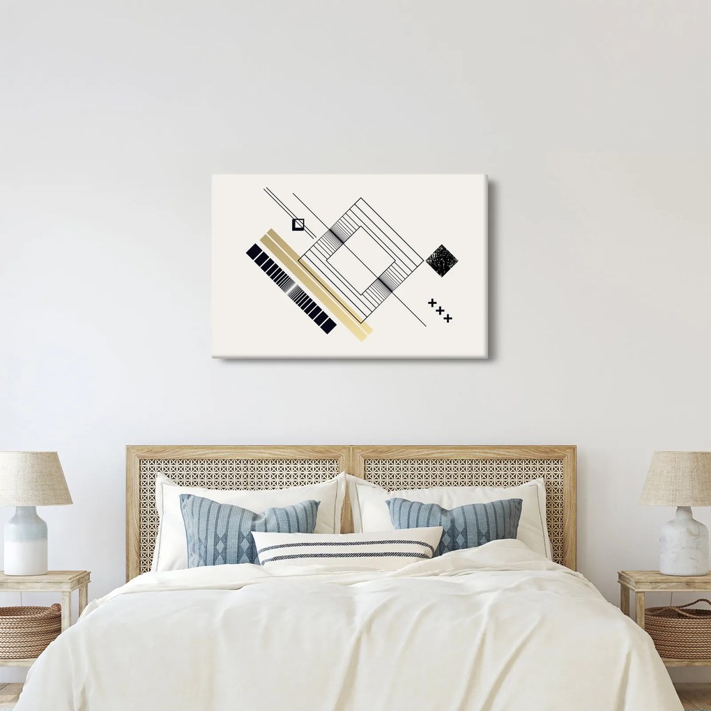 Kép - Geometriai formák N⁰6 (90x60 cm)