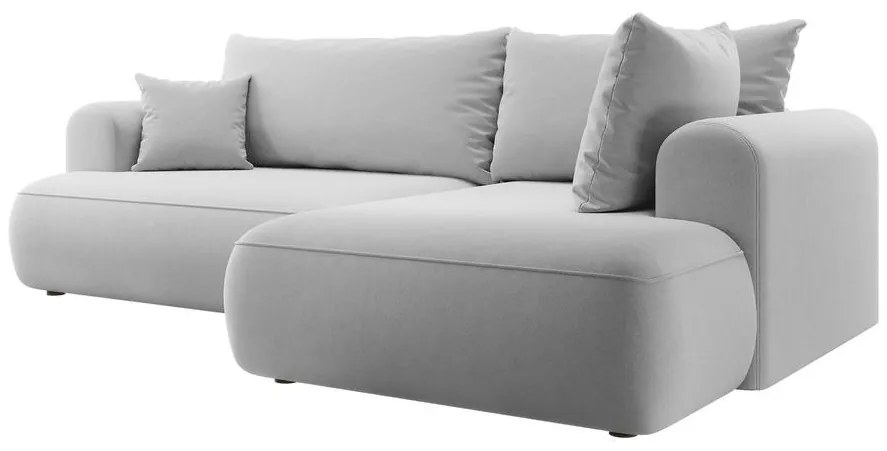 Sarokkanapé Olivo II (J) (szürke + fekete) . Akció -15%. 1099250