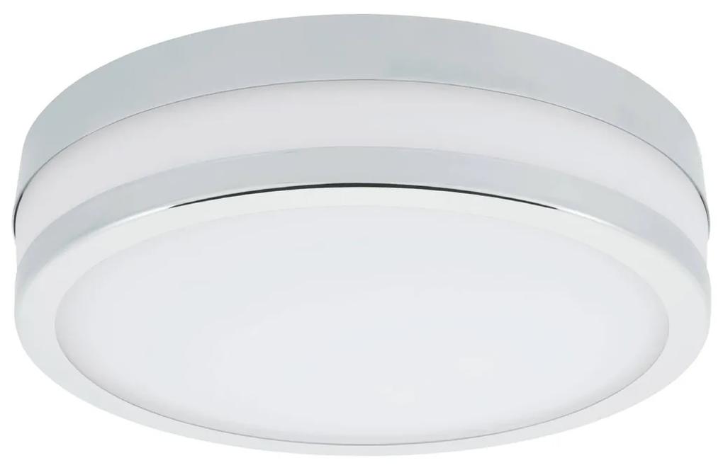 Eglo 94998 LED Palermo fürdőszobai fali/mennyezeti lámpa, króm, 950 lm, 3000K melegfehér, beépített LED, 11W, IP44