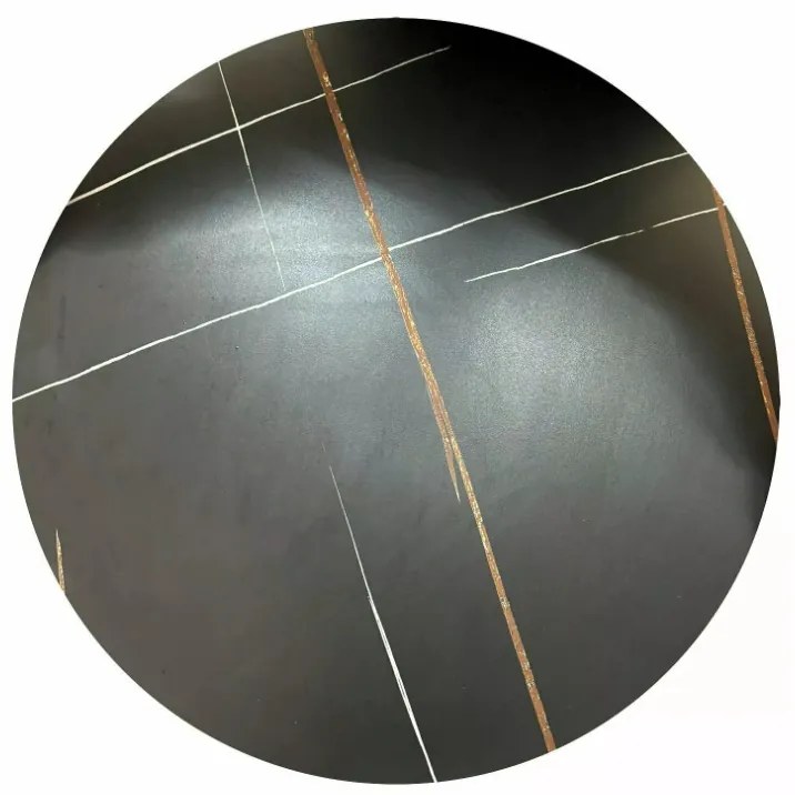 Espero asztal kerek 80cm fekete