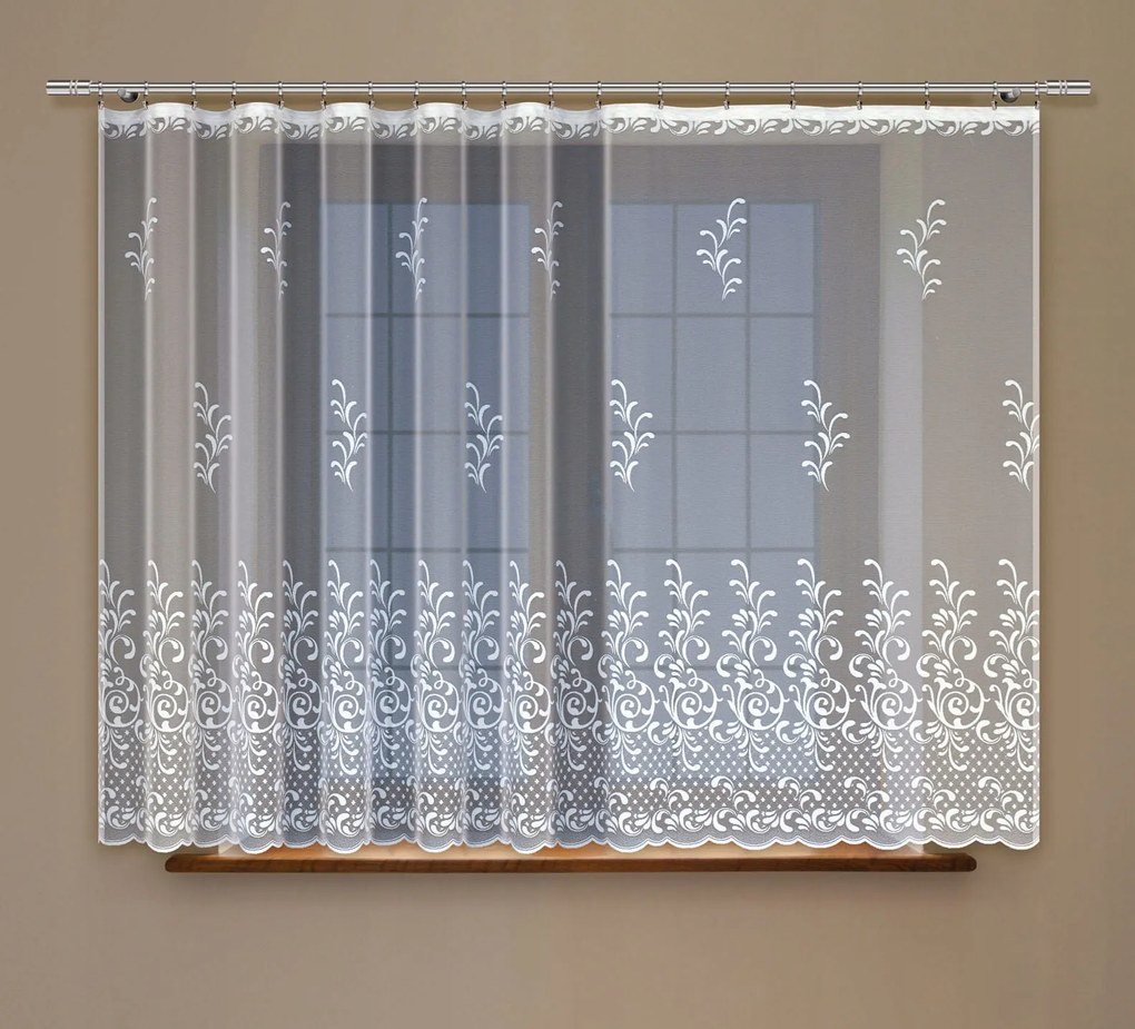 Mg Függöny 33328H Fehér 250x140cm készre varrt Bt Lengyel