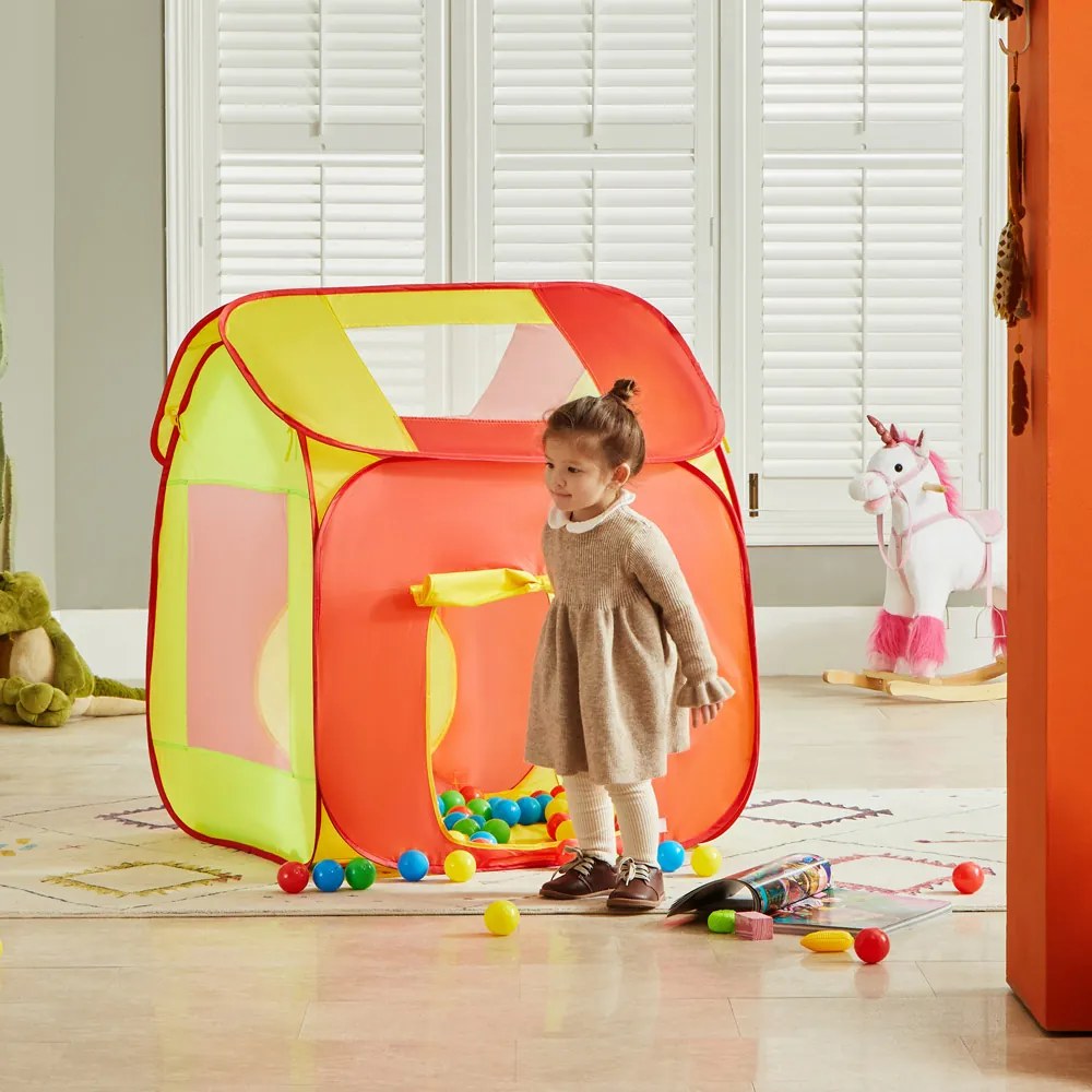 Spielwerk® Gyerek sátor labdákkal