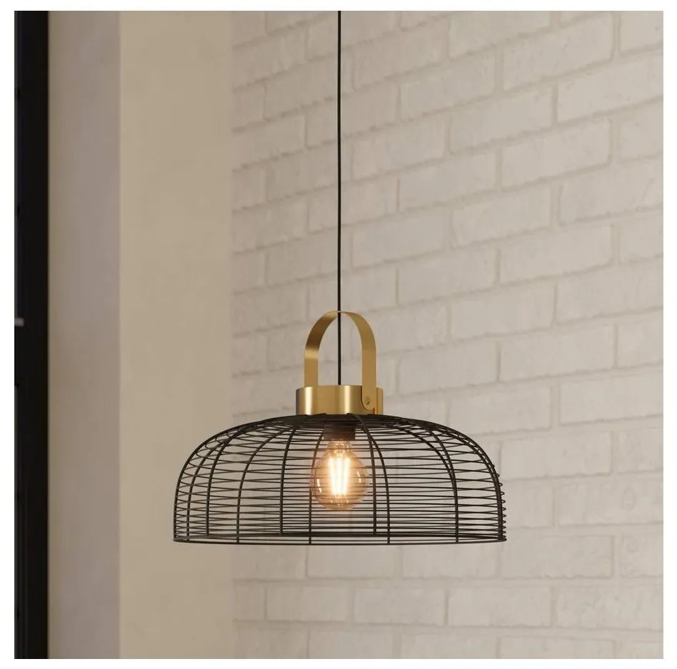 Eglo 43964 - Csillár zsinóron ROUNDHAM 1xE27/40W/230V átm. 45 cm