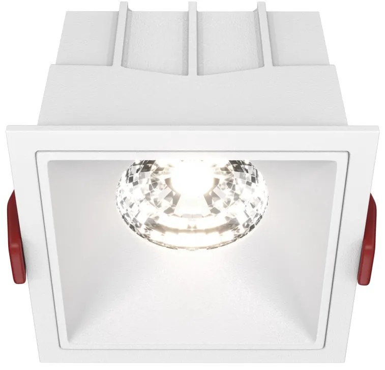 DL043-01-15W4K-D-SQ-W Alfa LED Alumínium Süllyesztett Lámpa Fehér Színű LED 15 W 4000 Kelvin 1250 Lumen IP20