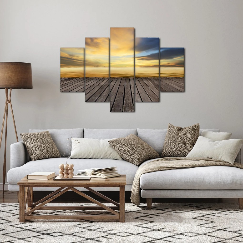 Kép - Kilátással rendelkező móló (150x105 cm)