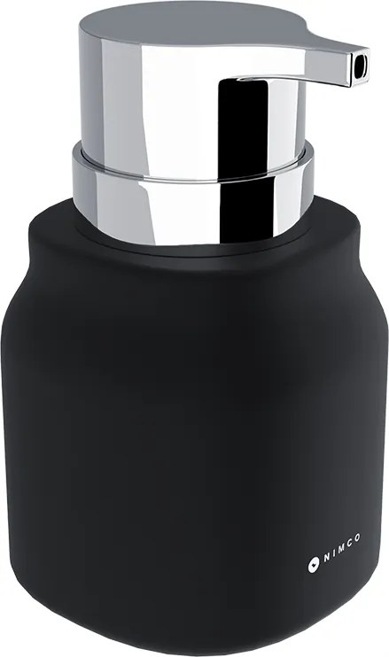 Nimco Eni kerámia folyékonyszappan adagoló, fekete matt Enc 31-26-90_