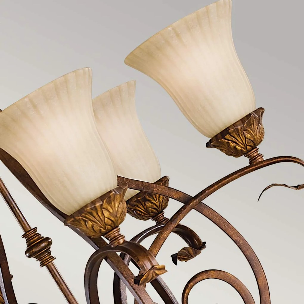 Feiss klasszikus csillár sonoma valley krém patina elsfe-sonomavalley6